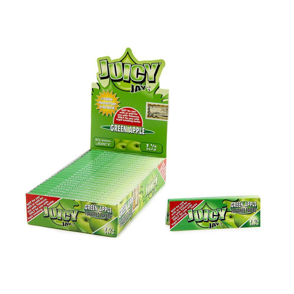 Juicy Jays Green Apple Papers 1 1/4 - 24ct