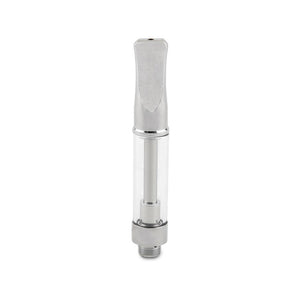 Ceramic Glass Atomizer - 0.9mm - Chrome - 1ml -30ct