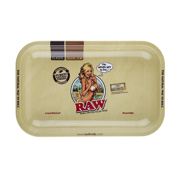 RAW Rolling Tray Girl - Small