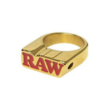 RAW Smoke Ring Gold - Size 11
