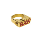 RAW Smoke Ring Gold - Size 9