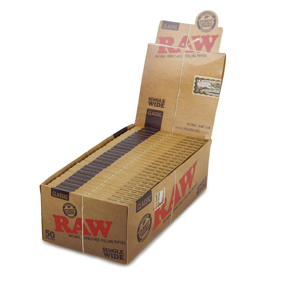 RAW Classic Single Wide Double Pack - 50ct