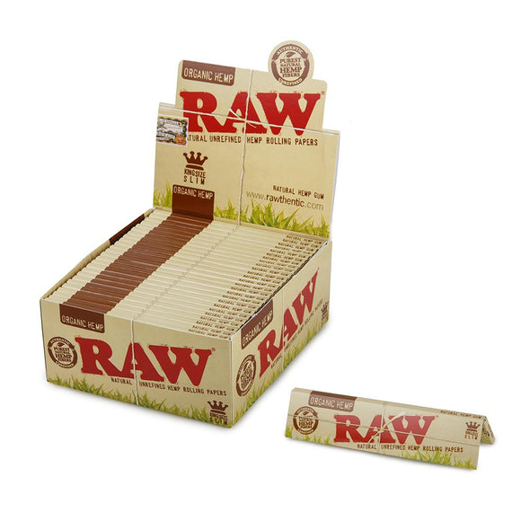 Raw Organic King Size Slim - 50 Ct.
