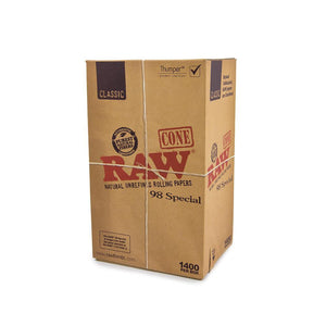 Raw Classic 98 Special Cones Bulk - 1400ct