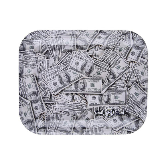 Skunk Brand Rolling Tray - Cash - Large
