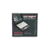 Truweigh Note Digital Mini Scale 100G X 0.01G - Black