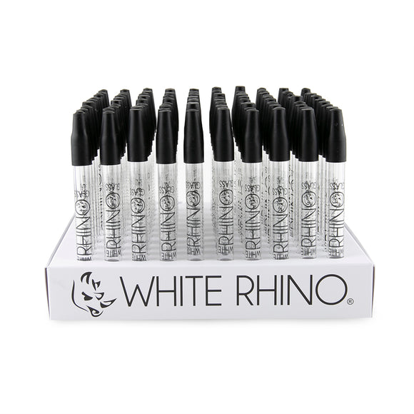 White Rhino Glass Straw - 100ct