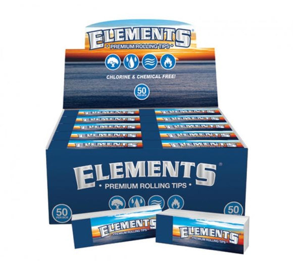 Elements Premium Rolling Tips - 50 Ct