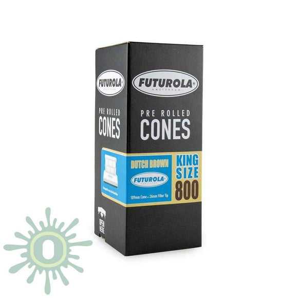 Futurola Cones King Size Dutch Brown - 800Ct Rolling Papers
