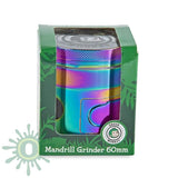 Green Monkey Grinder - Mandrill 60Mm Rainbow Grinders