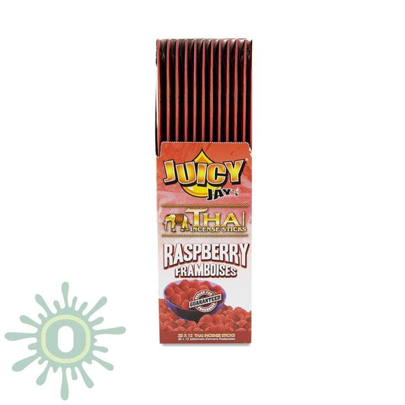 Juicy Jays Incense - Raspberry 20Pk 12Ct