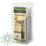 King Palm Smoke Clips 12 Gold Black - 24Ct Accessories