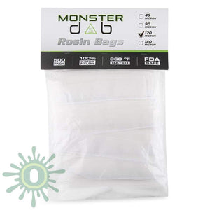 Monster Dab Rosin Bag - 120 Micron 2 X 10 500Ct Collective Supplies