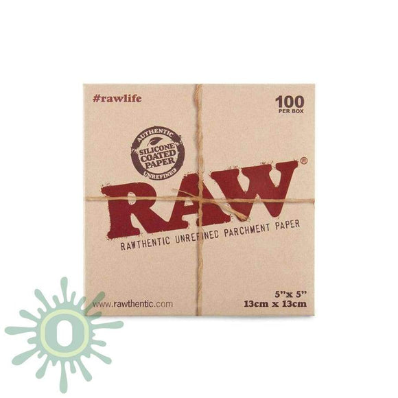 Raw Parchment Squares - 5 X 100Ct Collective Supplies