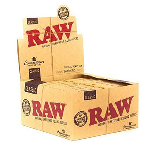 RAW Organic Connoisseur King Slim +Tips - 24 Ct.