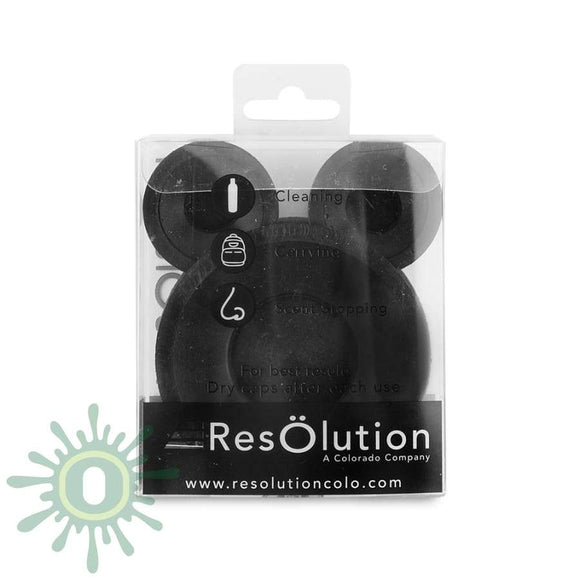 Resolution Silicone Res Caps - Black Smoke Accessories
