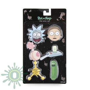 Rick And Morty Acrylic Button Set - 6Pk