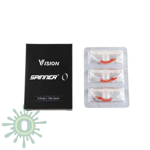 Vision Spinner Round Vape Cartridge - 3 Pack Vaporizer Accessories